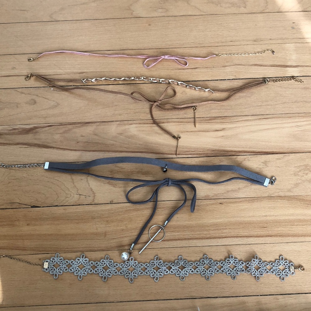 Dainty Choker Necklaces!! 4 for $10